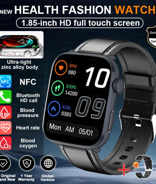 Rubber Waterproof Android Square Shaped Amoled Screen Smartwatch