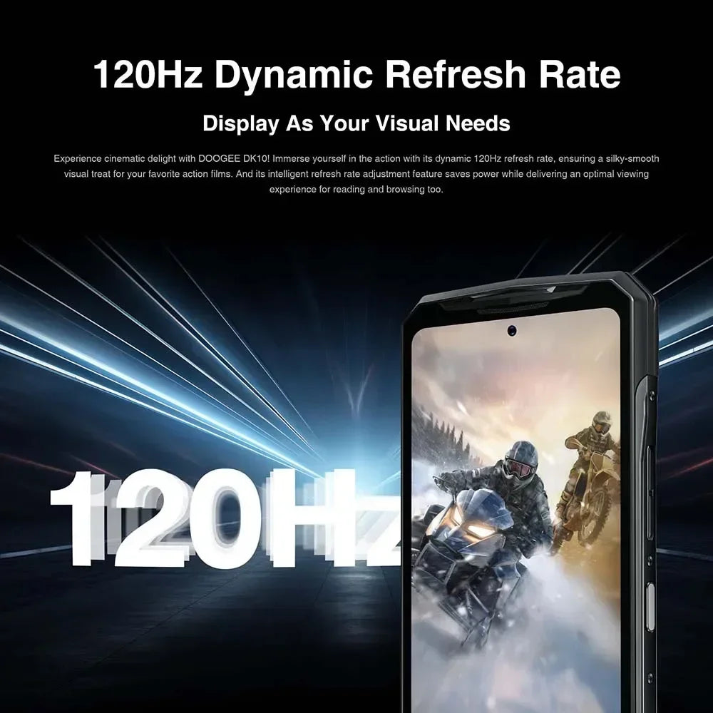 AMOLED DK 10 5G Octa Core Android Rugged Fast Charging Smartphone