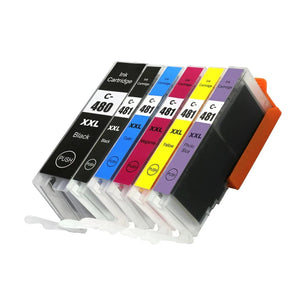480XXL 481XXL Ink Cartridge Compatible For Canon PIXMA TS8140/TS9140