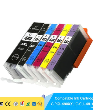 480XXL-481XXL Ink Cartridge For Canon PIXMA TS8140/TS9140 Printer
