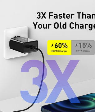 3.0 PD USB Type-C Data High Speed Fast Charging Charger For Laptop