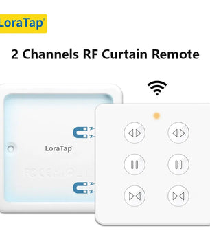 LoraTap 240V Plastic 4 Channels Portable Control Shutter Blinds Switch