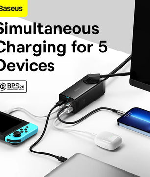 Baseus 65W 100W USB Type-C Fast Charger For iPhone and MacBook