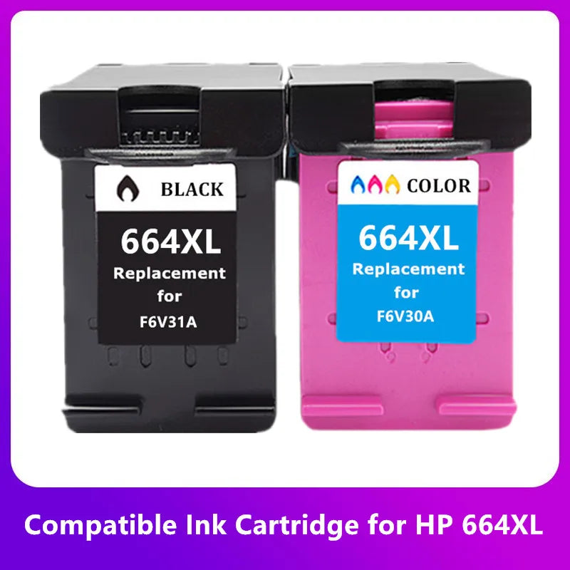 664XL Ink Cartridge Compatible For HP Deskjet 1115 2135 3635 2138 3636 3638