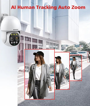 Boavision 8MP Night Vision High Speed Auto Tracking Dome Camera
