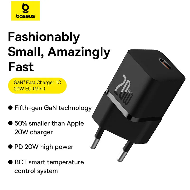 Ugreen 20W ABS USB Type-C Fast Charge For iPhone 15 14 13 12 11 Pro Max