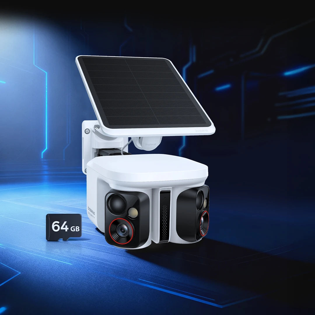 8MP X1 Pro Outdoor Dual Wireless Solar Panel Security Camera