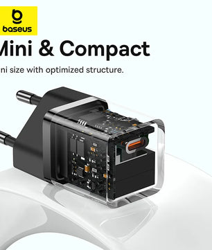 Baseus 30W Alloy USB Type-C Charger For iPhone 15 14 13 12 11 Pro Max