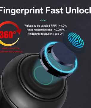 Aluminium Alloy Waterproof Bluetooth Reversible Handle Door Lock