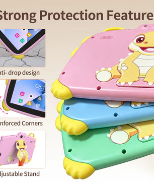 Sauenaneo 7-Inch Android 13 Kids Tablet With Dual Camera Function
