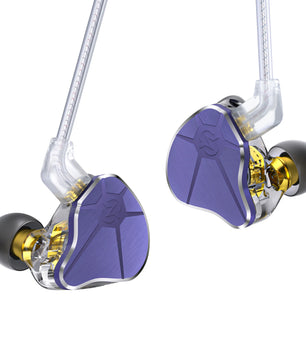 10mm Metal Wired High Dynamic Vocalism 2Pins Music Earphones