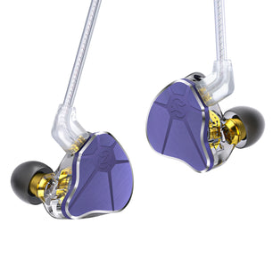 10mm Metal Wired High Dynamic Vocalism 2Pins Music Earphones