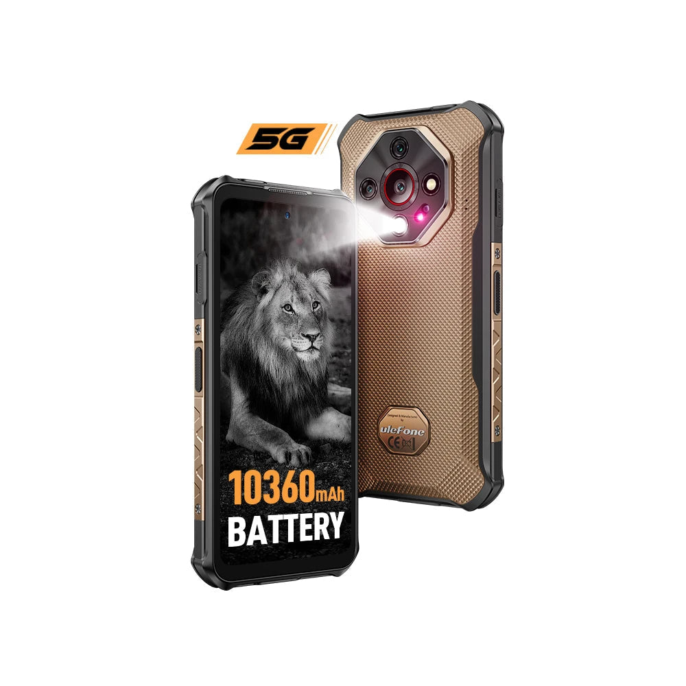 10360mAh 256GB Armor X16 Pro 5G Rugged Android Smartphone
