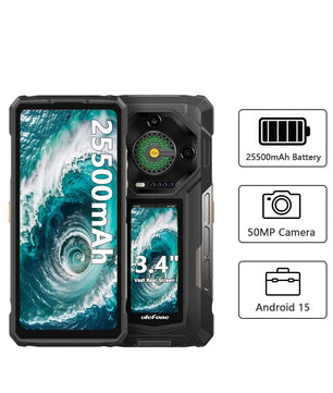 32GB+512GB Armor 33 Pro Rugged 5G Dual Screen Smartphones