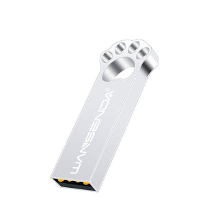 128GB Metal USB 2.0 Rectangle Shape Memory Stick Pen Drive