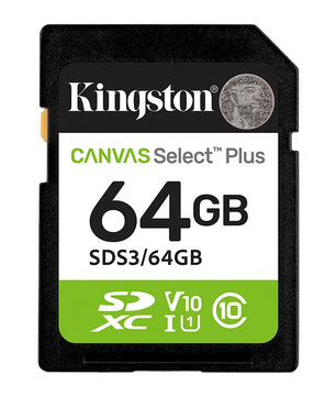SDS3 Canvas Full HD 1080p Video Cameras SDXC Flash Cards