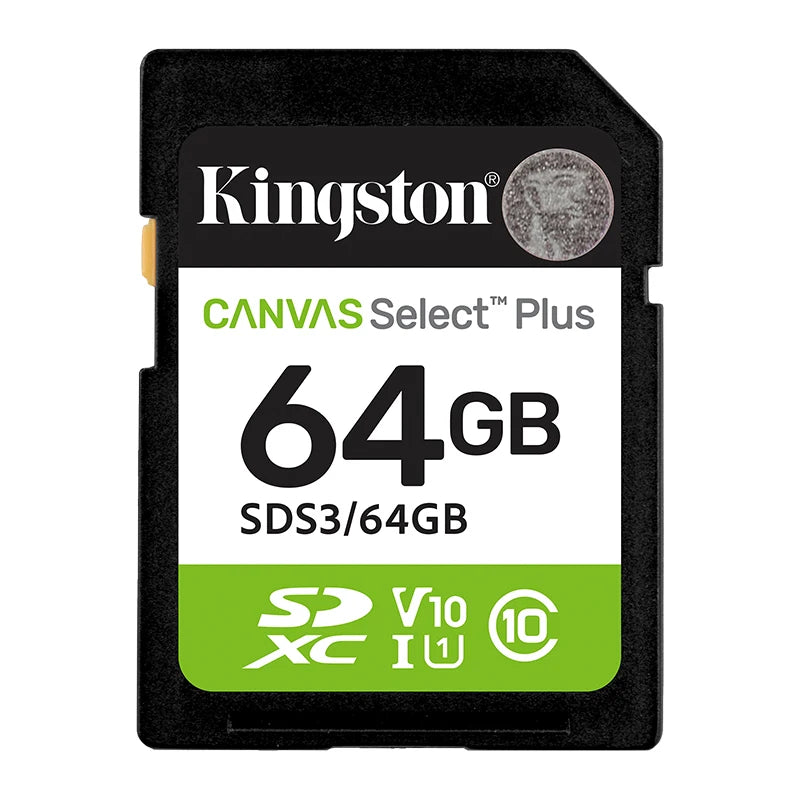 SDS3 Canvas Full HD 1080p Video Cameras SDXC Flash Cards