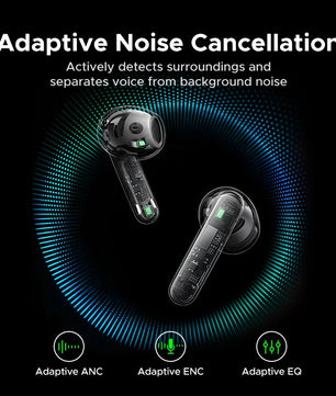 ABS Dynamic Vocalism Wireless Bluetooth Semi-Open Earphones