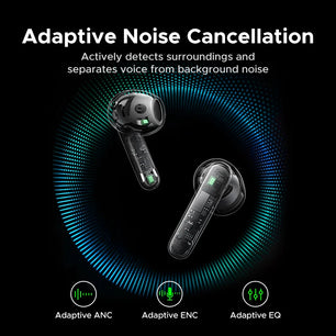 ABS Dynamic Vocalism Wireless Bluetooth Semi-Open Earphones