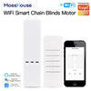 Moes Plastic Remote Control Smart WIFI Chain Roller Curtain Motor
