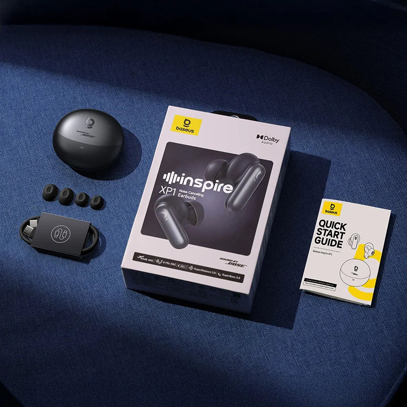 Plastic Bluetooth 6.1 Wireless Waterproof Type-C Earphones