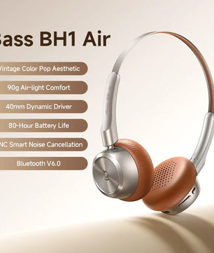 Metal Dynamic Vocalism Bluetooth 6.0 Wireless Waterproof Headphones
