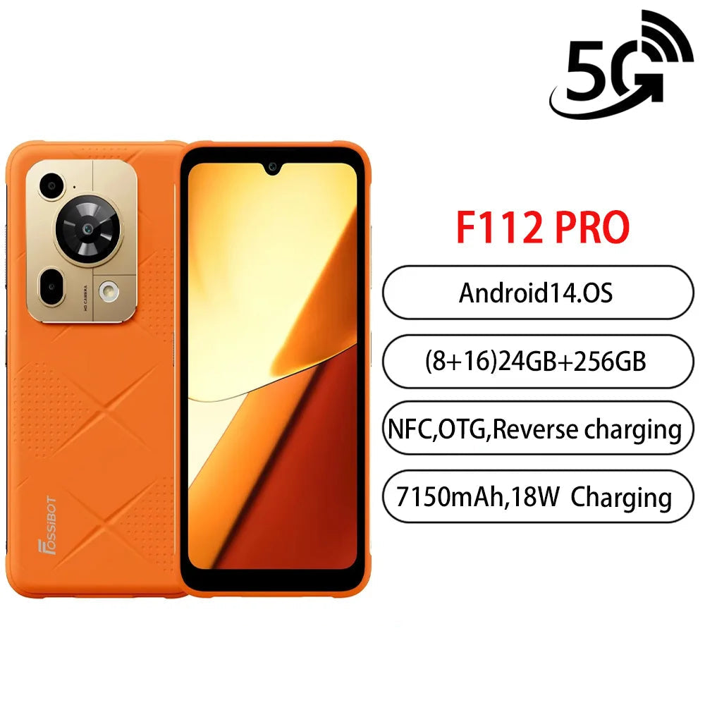 7150mAh 256GB Android Normal Screen Fast Charging Smartphone