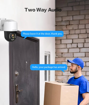 Boavision 8MP IP Optical Zoom Vehicle Detection Security Camera