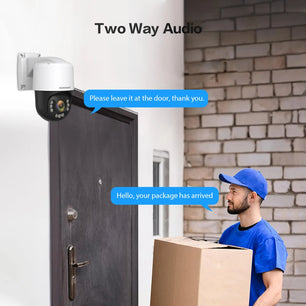 Boavision 8MP IP Optical Zoom Vehicle Detection Security Camera