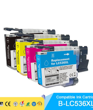 LC-536XL Ink Cartridge For Brother MFC-J4355DW-MFC-J4555DW Printer