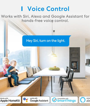 Meross 10A Alloy 1 Gang 1 Way HomeKit Wifi Smart Switch Module