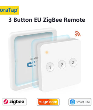 LoraTap Plastic Bluetooth Wireless ZigBee Portable Scene Switch