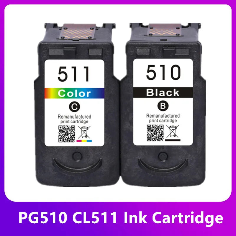 PG510 CL511 Ink Cartridge Compatible For Canon PIXMA IP2700 MP230 MP240