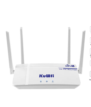 300Mbps 2.4GHz Fixed Antenna LTE Router With SIM Card Slot