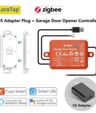 LoraTap Plastic 1A Wireless Remote Control Sensor Opener Switch