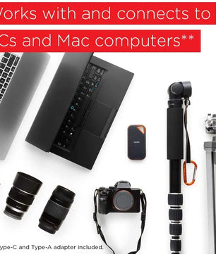 USB 3.2 Type-C External Solid State Drive For Laptop And Desktop