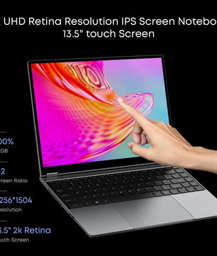 13.5 Inch FreeBook N100/i3-1215U Quad Core 12GB Touch Screen Laptop