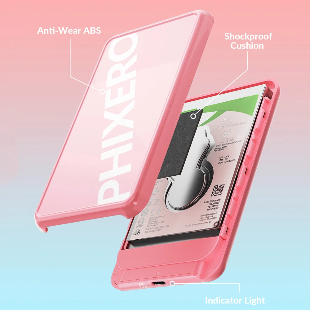 Plastic 6Gbps USB3.0 2.5" 12V Power Supply Solid State Drive