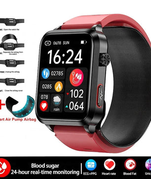 Silica Gel ECG Precise Detection Health Bluetooth Smart Watch