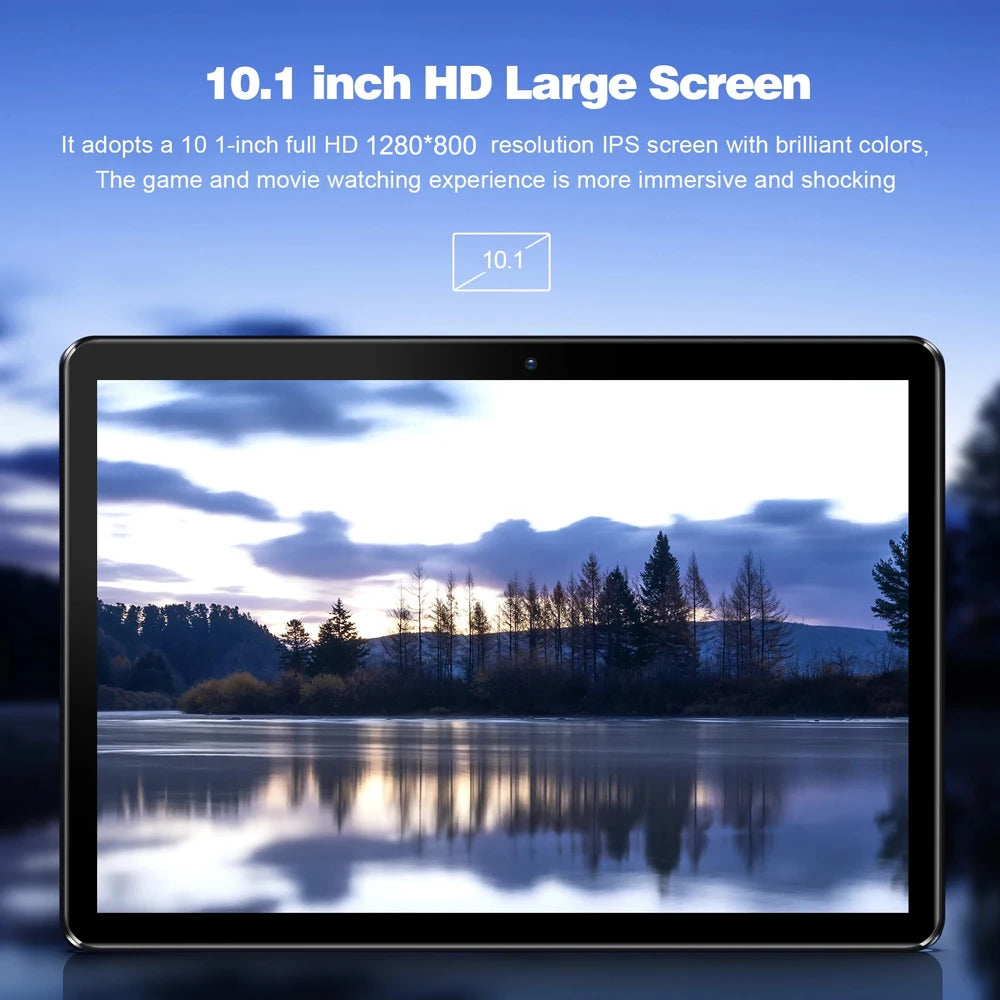 5000mAh 5MP 4GB RAM 64GB ROM Fast Charging 10.1 Inch Tablet