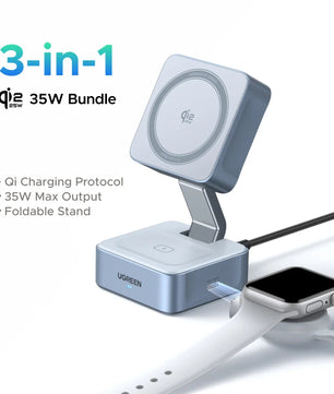 Ugreen Magnetic Wireless Charger Stand For Iphone 16/17 