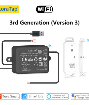 LoraTap Plastic HomeKit Smart Remote Control Garage Door Opener