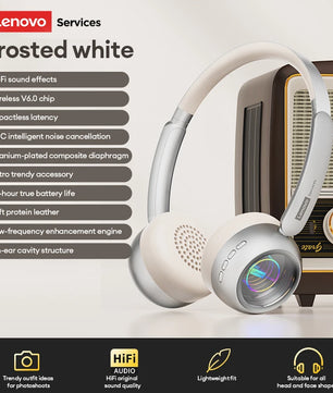 Plastic Dynamic Vocalism Bluetooth 6.0 Wireless Headphones