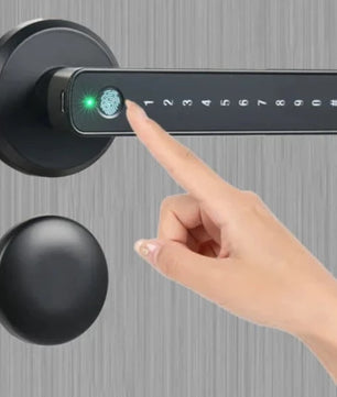 RayKube Stainless Steel Fingerprint Digital Smart Door Lock