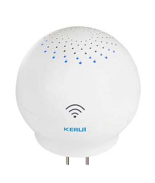 Kerui Plastic Wifi Smart APP Wireless Range Home Alarm Doorbell