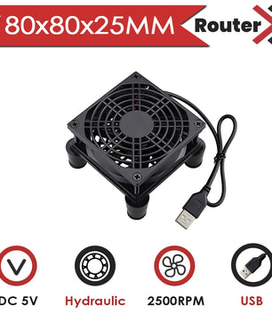 2500rpm Aluminum Alloy CPU Fluid Bearing Cooler Radiator Fan