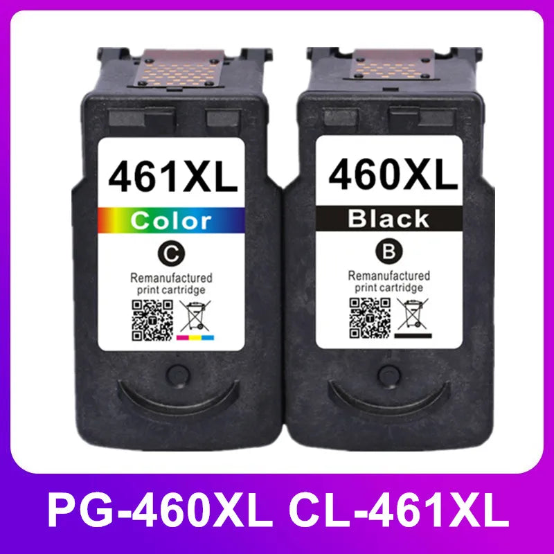 PG460 CL461 Ink Cartridge Compatible For Canon Pixma TS5340 TS7440 Printer