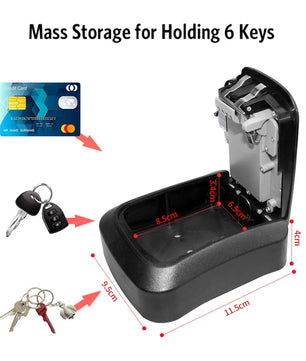 Metal Waterproof Bluetooth Dry Battery Security Smart Lock