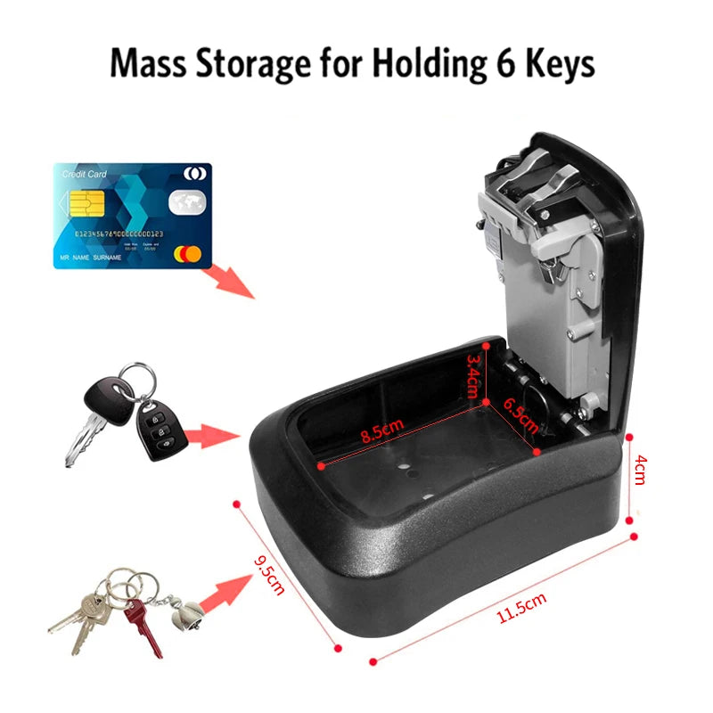 Metal Waterproof Bluetooth Dry Battery Security Smart Lock