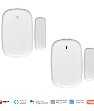 Moes 2.4GHz Plastic Home Security Smart Door Window Sensor